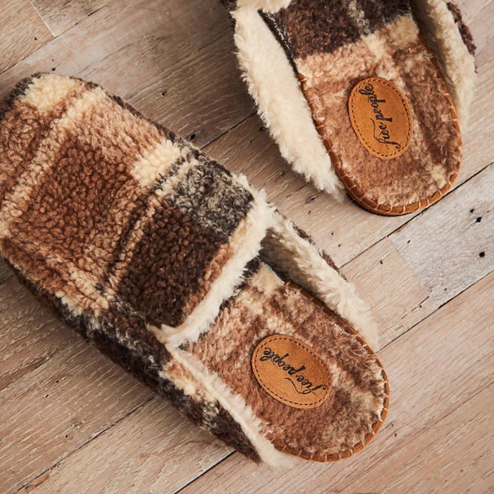 Free People Shearling Damon Cozy Mule